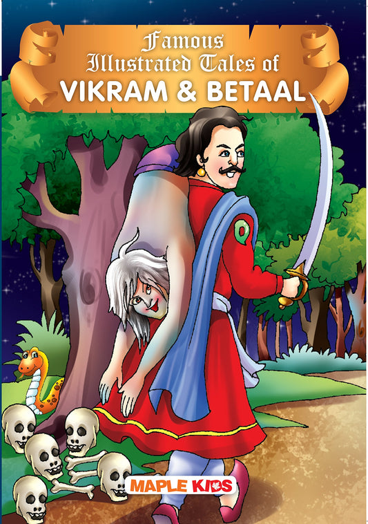 Vikram and Betaal (Illustrated) – Updated edition 2021 by Maple Press book cover
