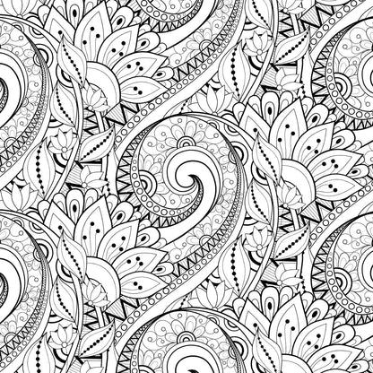 Refreshing Mandala Colouring Book for Adults Book 5| Intricate Mandala Designs for Mindfulness, Relaxation & Creativity | High Quality Paper for Pens, Pencils & Markers