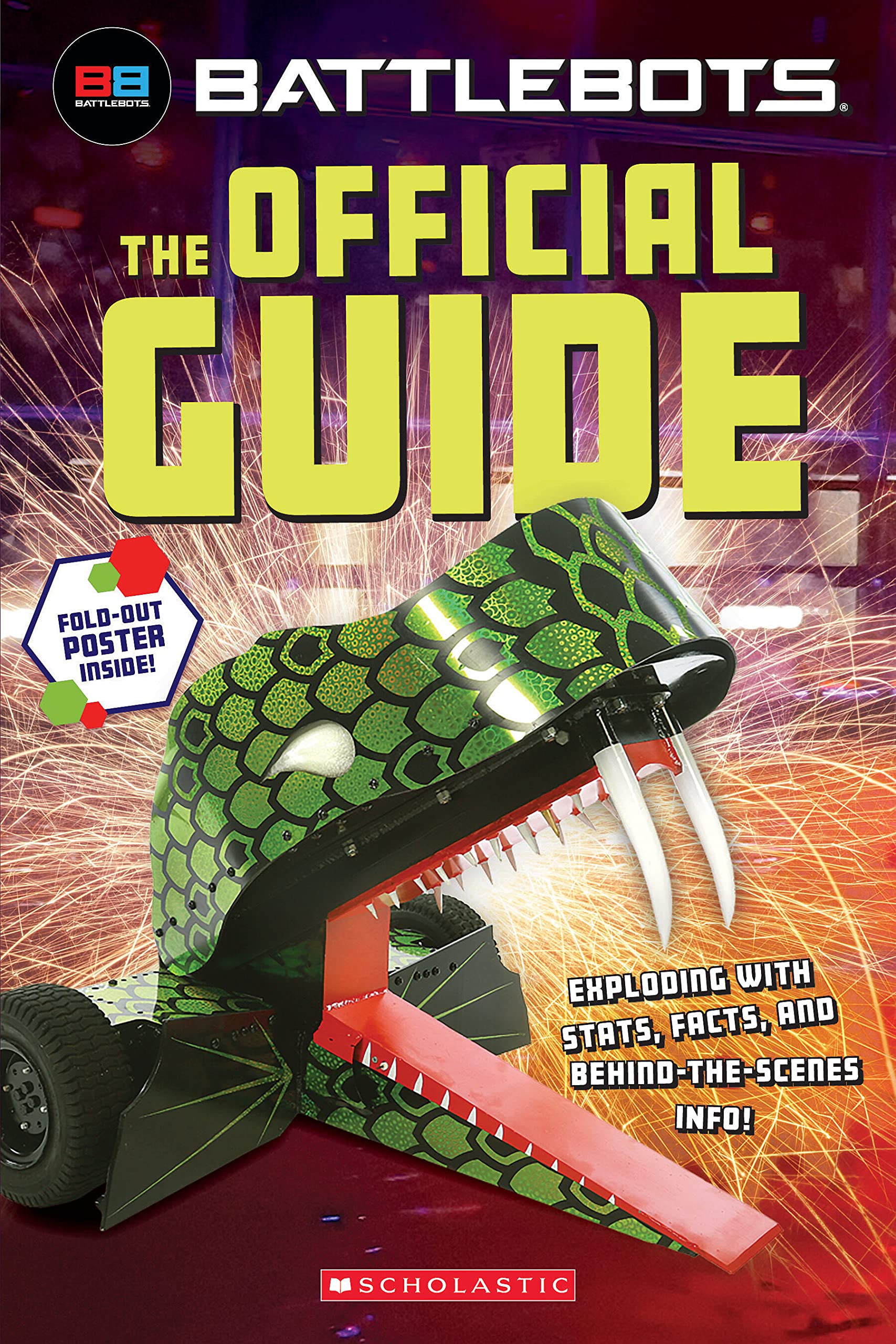 The Battlebots Official Guide book cover