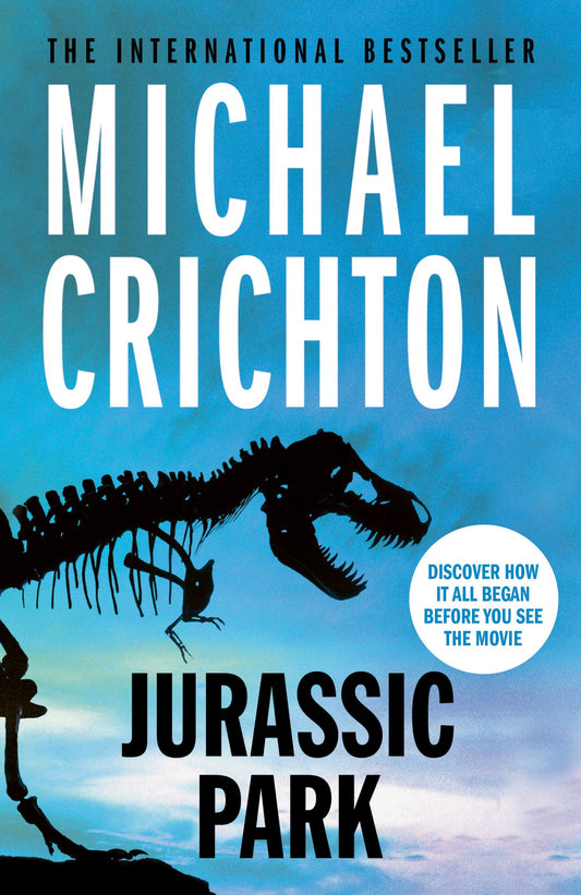Jurassic Park by Michael Crichton (Author) book cover