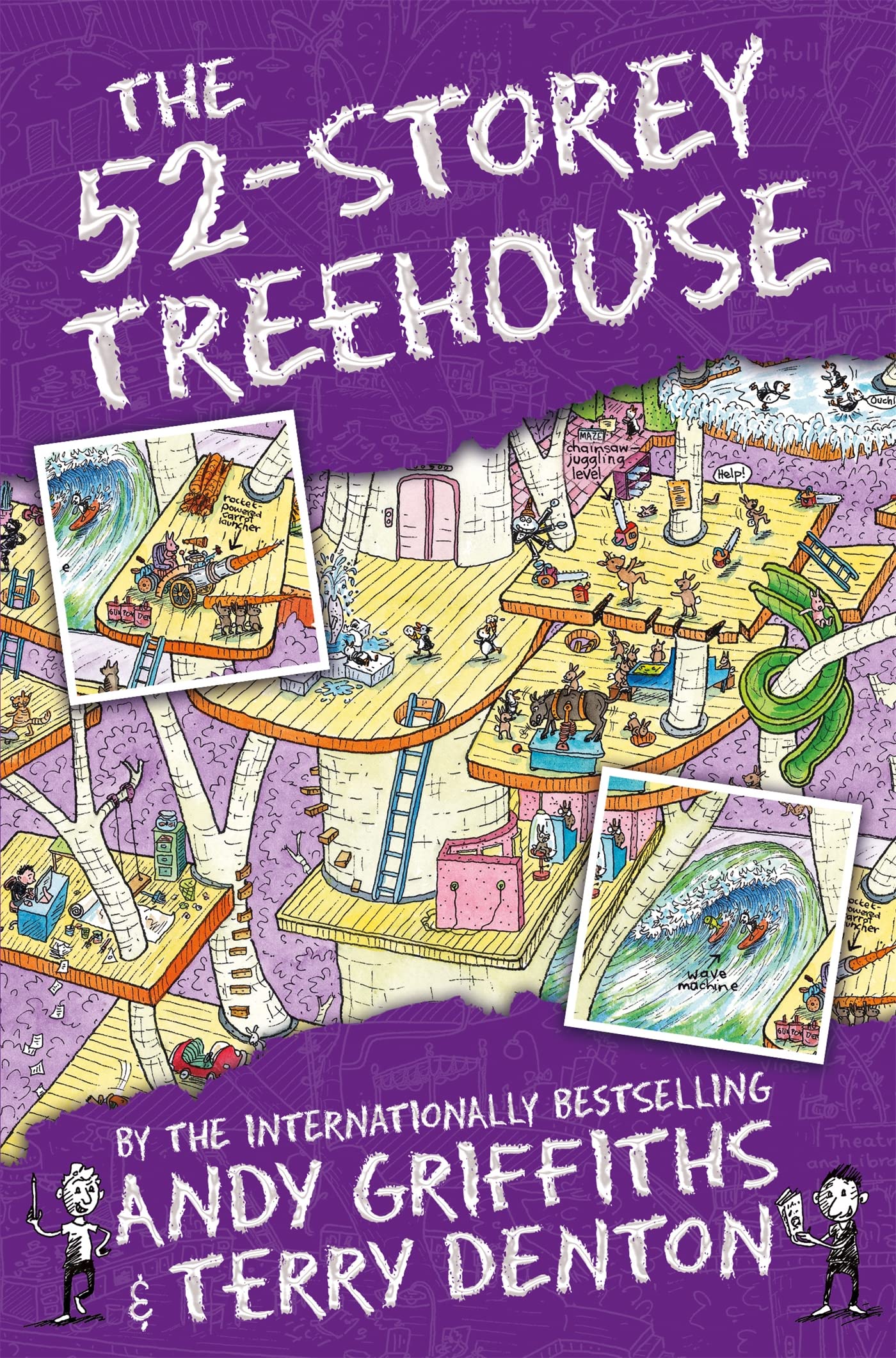 The 52-Storey Treehouse (The Treehouse Series) by Andy Griffiths book cover