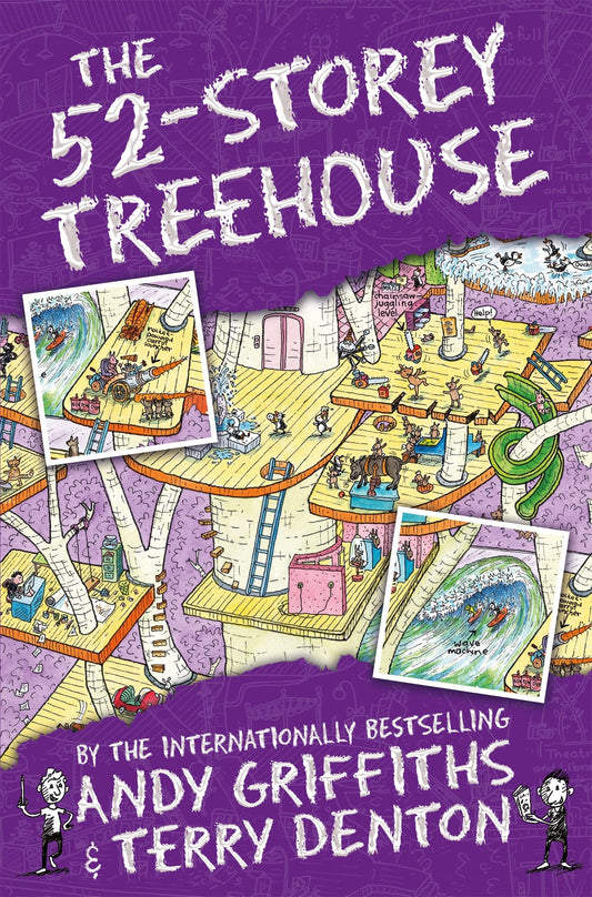 The 52-Storey Treehouse (The Treehouse Series) by Andy Griffiths book cover