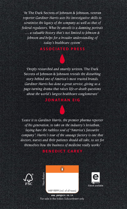 The Dark Secrets of Johnson & Johnson: Inside the Global Pharma Giant’s Scandals | From Gardiner Harris, Bestselling Author of the International Edition No More Tears