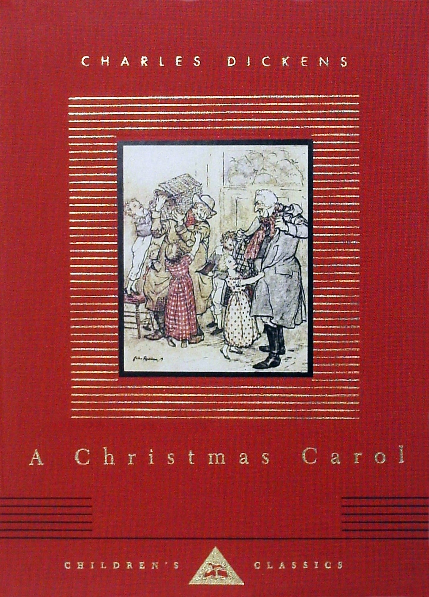 A Christmas Carol: Illustrated by Arthur Rackham (Everyman's Library Children's Classics Series) by Charles Dickens (Author), Arthur Rackham (Illustrator) book cover
