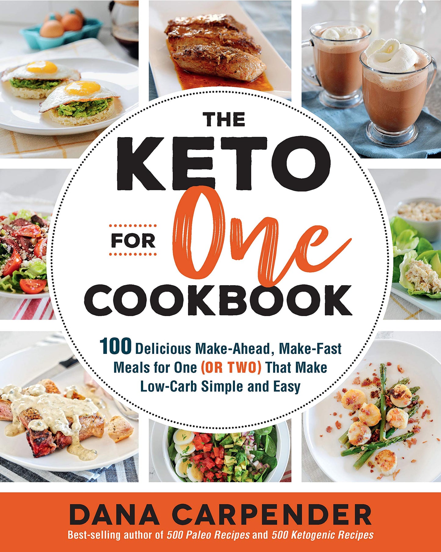 The Keto For One Cookbook book cover