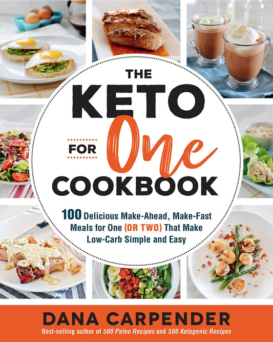 The Keto For One Cookbook book cover