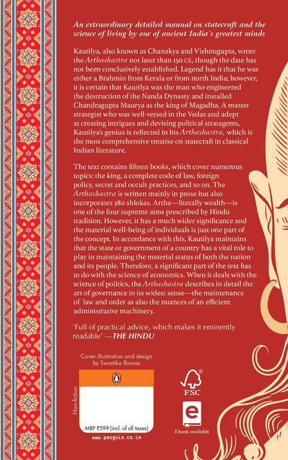The Arthashastra: Chanakya's Timeless Classic on Statecraft, Politics, Economics, Leadership, Governance & Indian Philosophy | Collectible Edition