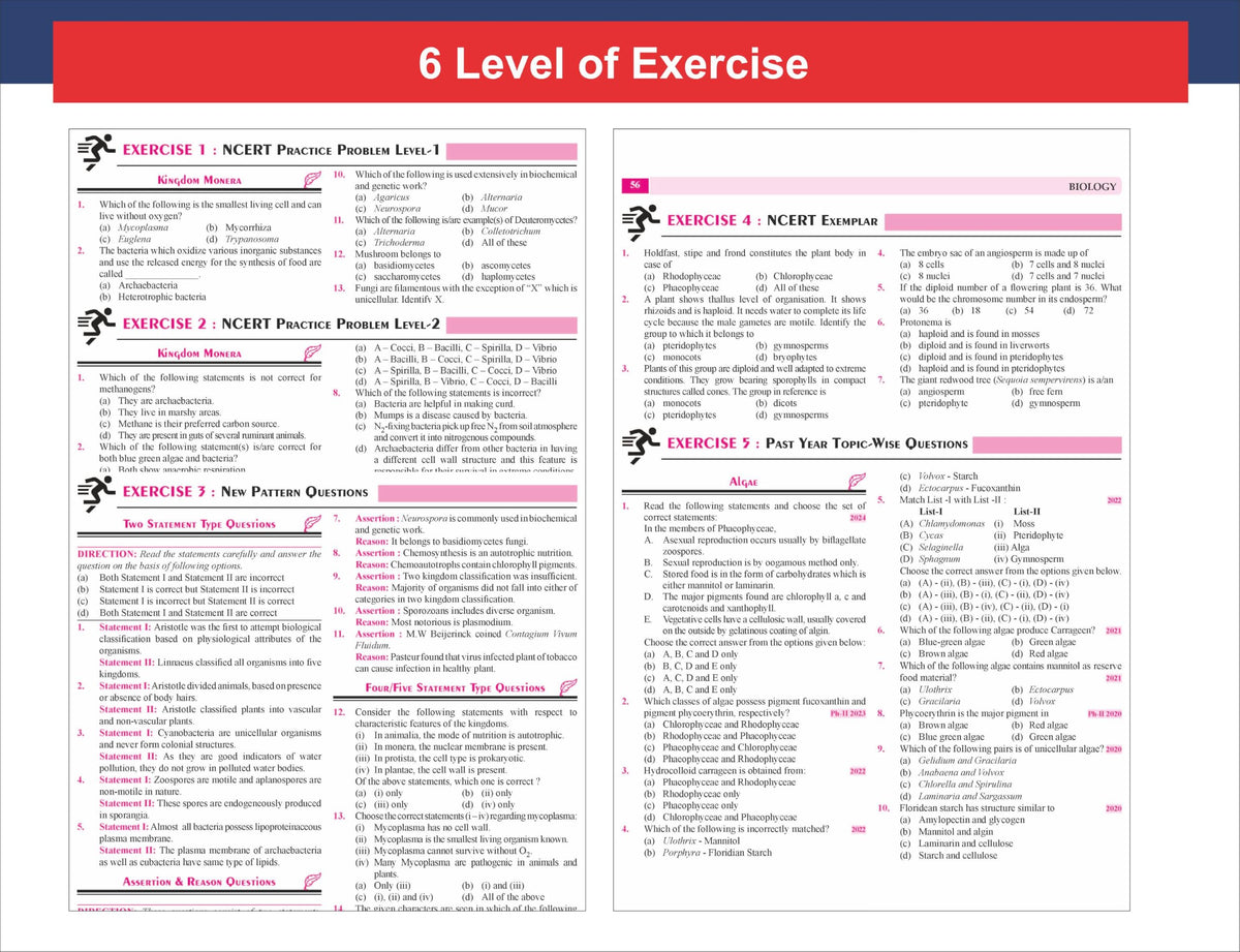 Disha 360 NCERT Biology with PYQs & Advanced Level Questions (HOTS) for NTA NEET (UG), CUET, Class 11/ 12 & Droppers 4th Edition | Detailed Theory with 6 Level of Practice Exercise | For NEET 2027