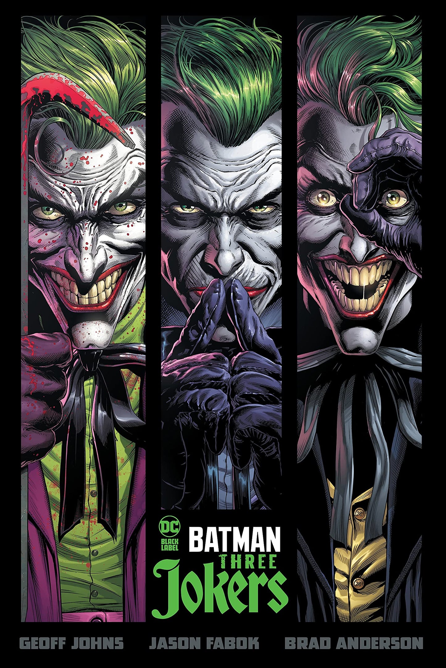 Batman: Three Jokers book cover