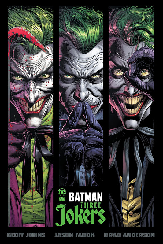 Batman: Three Jokers book cover