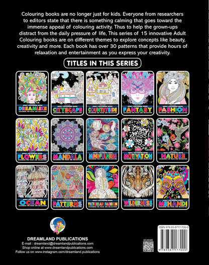 Flowers Adult Colouring Book for Relaxation & Mindfulness | Beautiful Floral Designs to Relieve Stress & Inspire Creativity with Colour