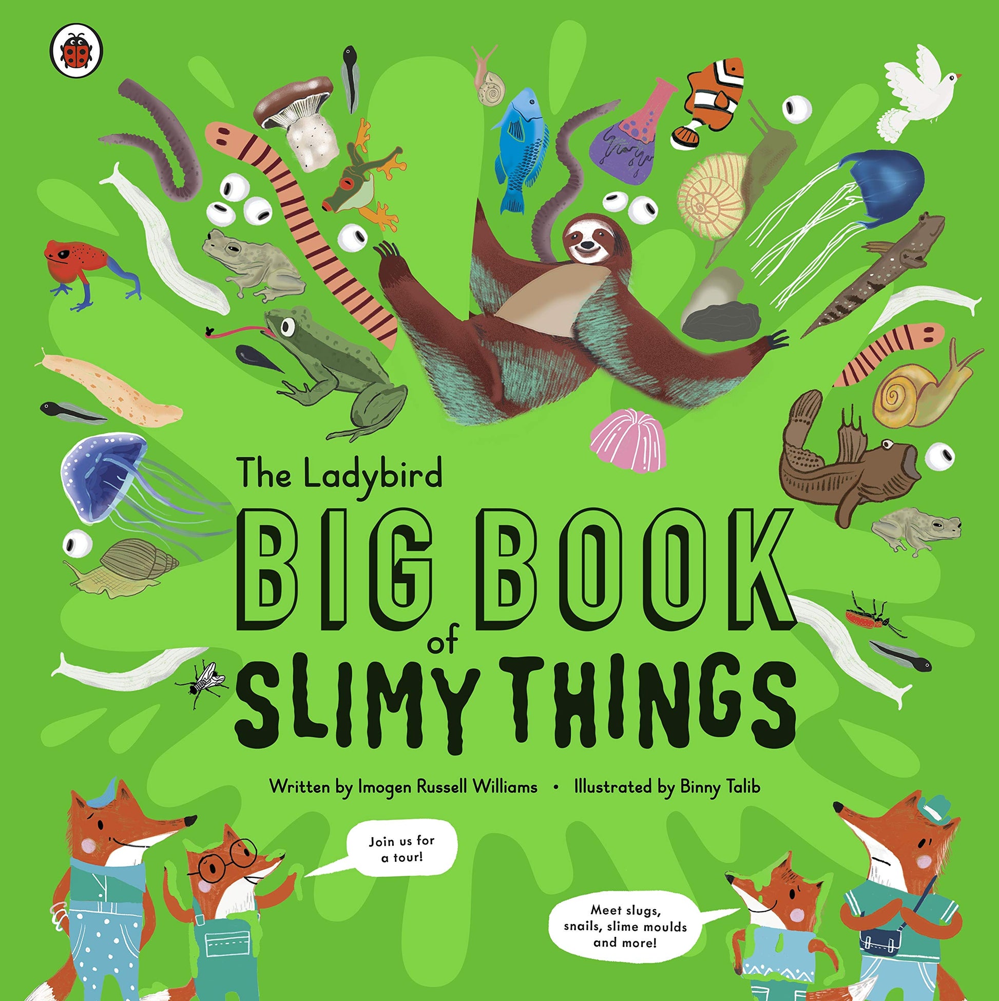 The Ladybird Big Book Of Slimy Things book cover