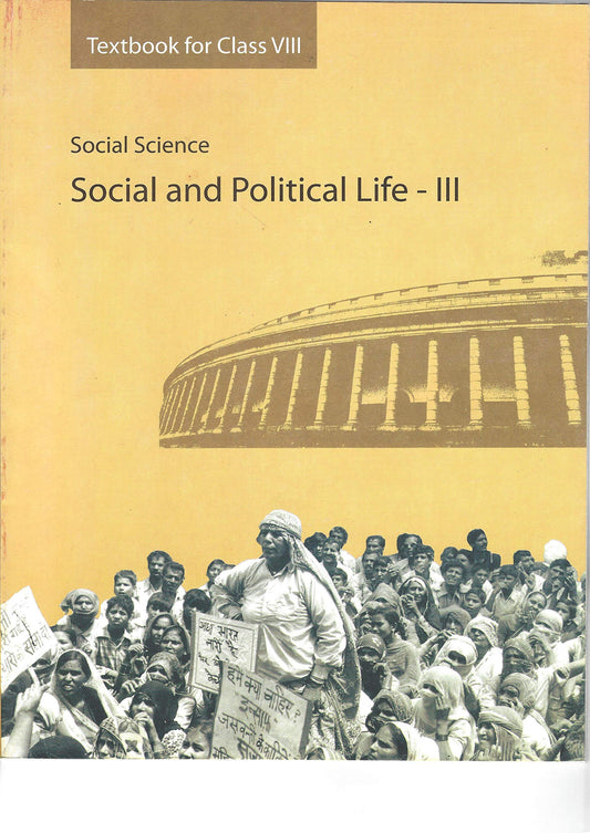 Social & Political Life For Class - 8 - 860 by NCERT (Author) book cover