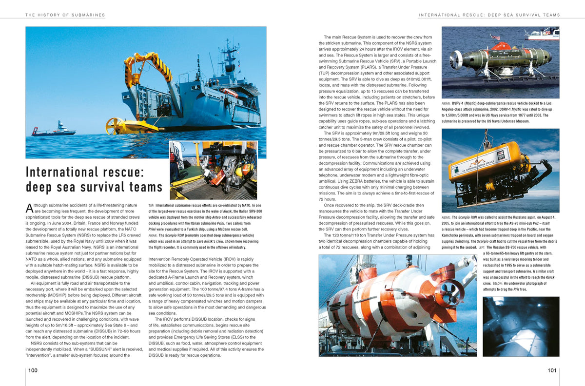 The World Encyclopedia of Submarines: A Complete History of over 150 Underwater Vessels from the Hunley and Nautilus to Today's Nuclear-powered Submarines (Military Transport)