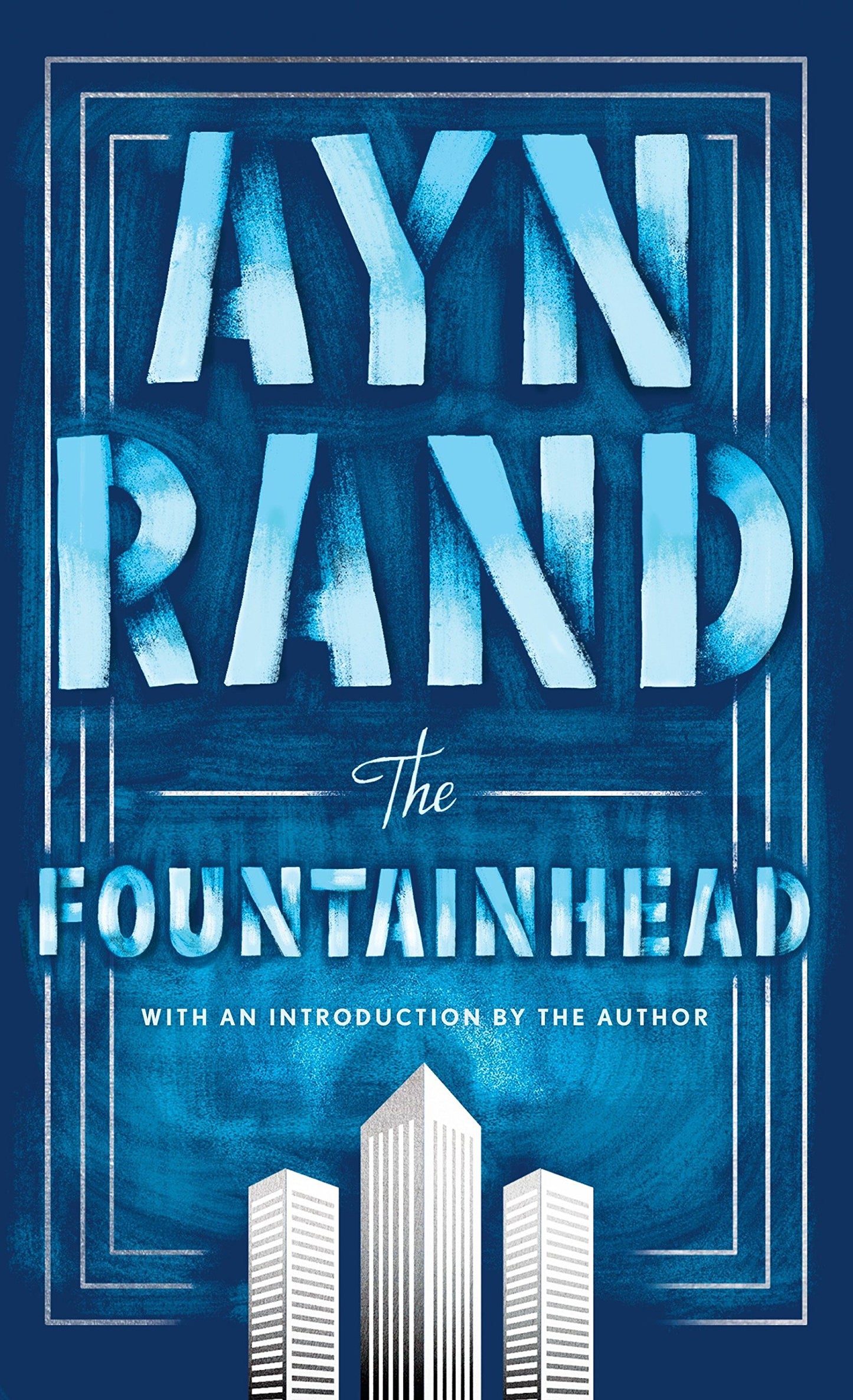 Penguin Random House The Fountainhead by Ayn Rand book cover