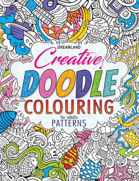 Patterns - Creative Doodle Colouring Book for Beginners and Adults