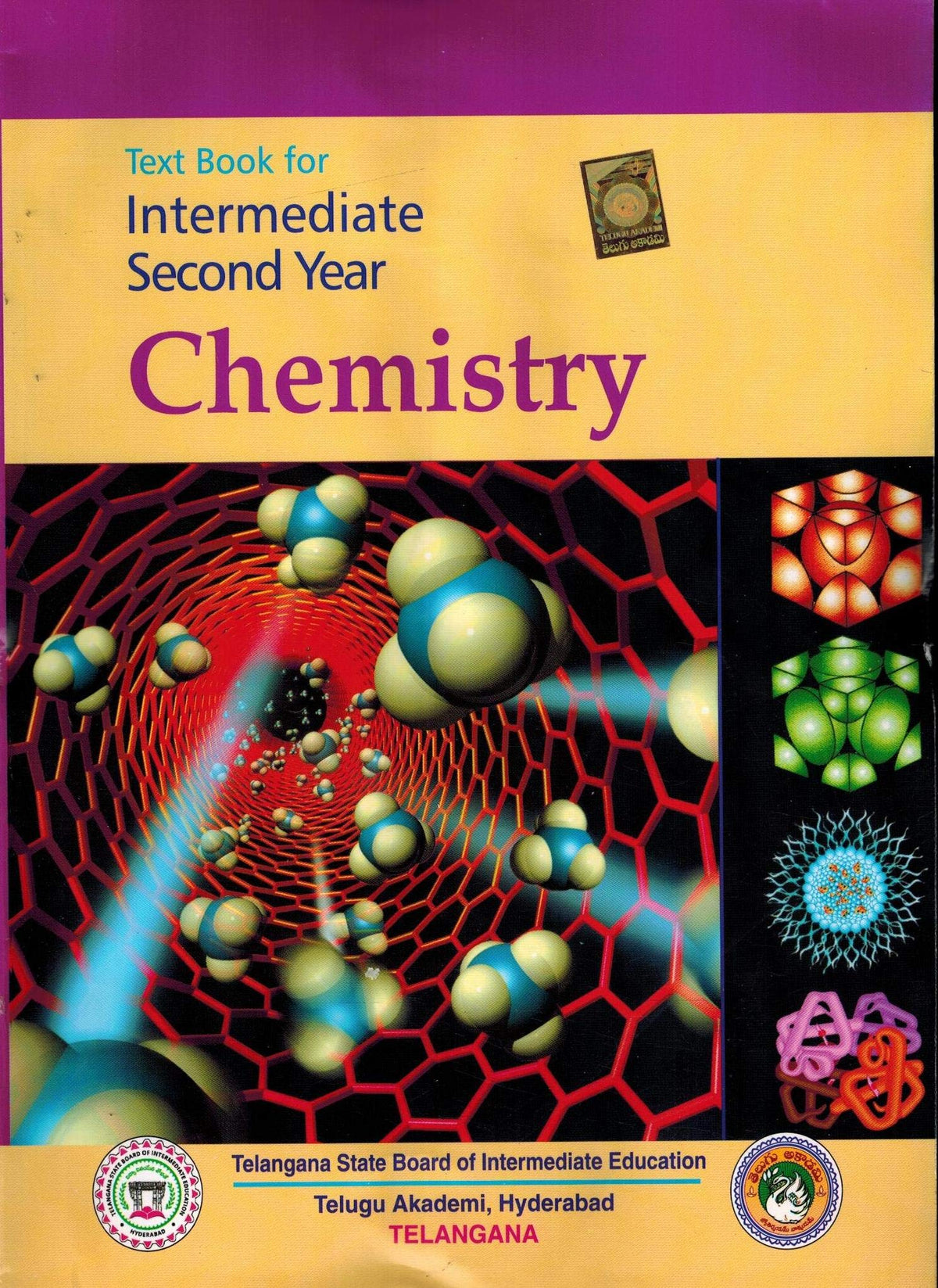 Textbook For Intermediate Second Year CHEMISTRY [ ENGLISH MEDIUM ]