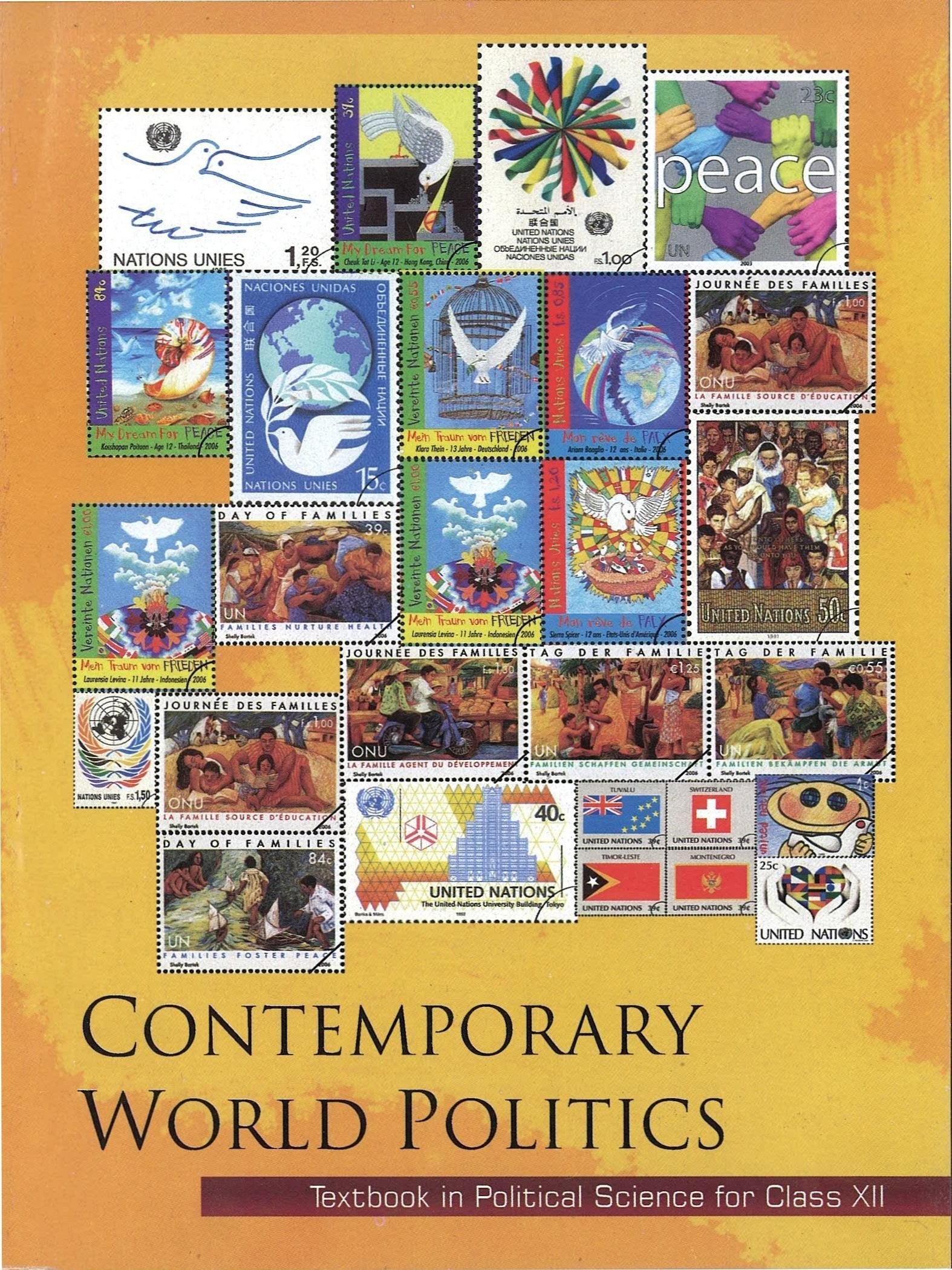 Contemporary World Politics For Class - 12 - 12107 by NCERT (Author) book cover