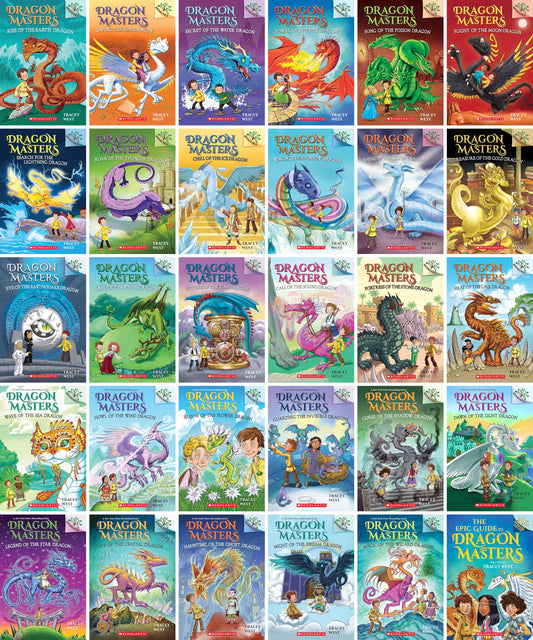 Dragon Masters Complete 30-Book Collection Set – Books 1–29 + The Epic Guide by Tracey West