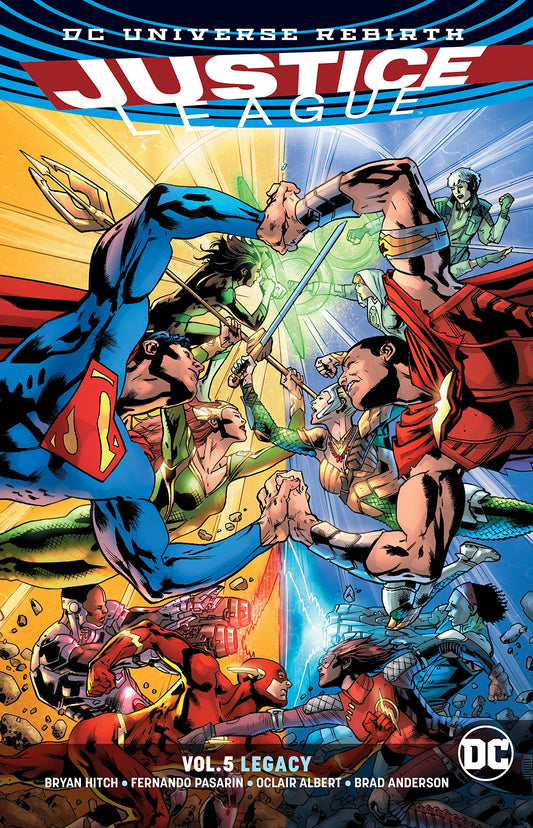 Justice League Vol. 5: Legacy (Rebirth) book cover