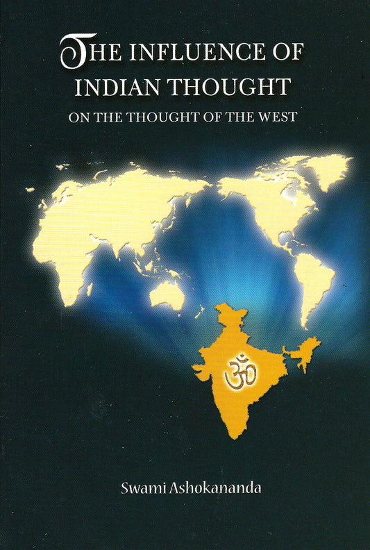 INFLUENCE OF INDIAN THOUGHT ON THOUGHT OF WEST book cover