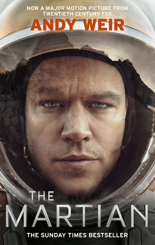 The Martian: Stranded on Mars  one astronaut fights to survive by Andy Weir book cover
