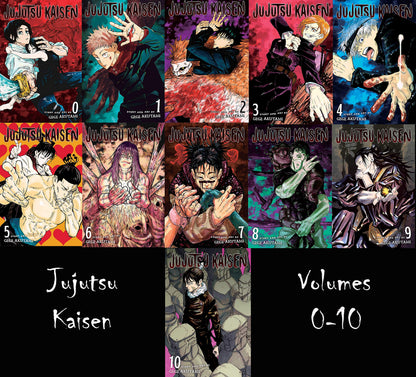 Jujutsu Kaisen Manga Series Collection Box Sets By Gege Akutami