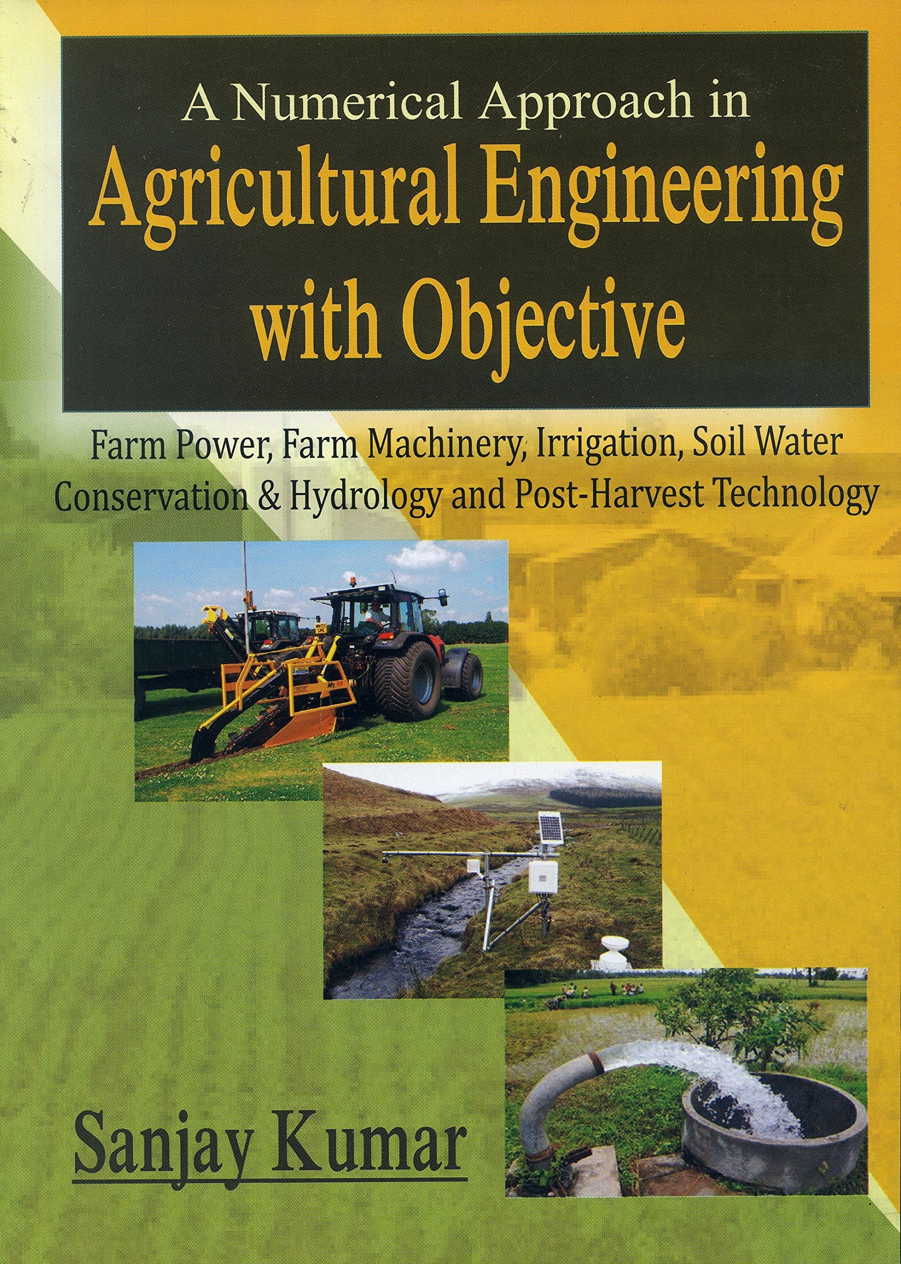 A Numerical Approach in Agricultural Engineering with Objective NET, GATE & ARS Digest book cover