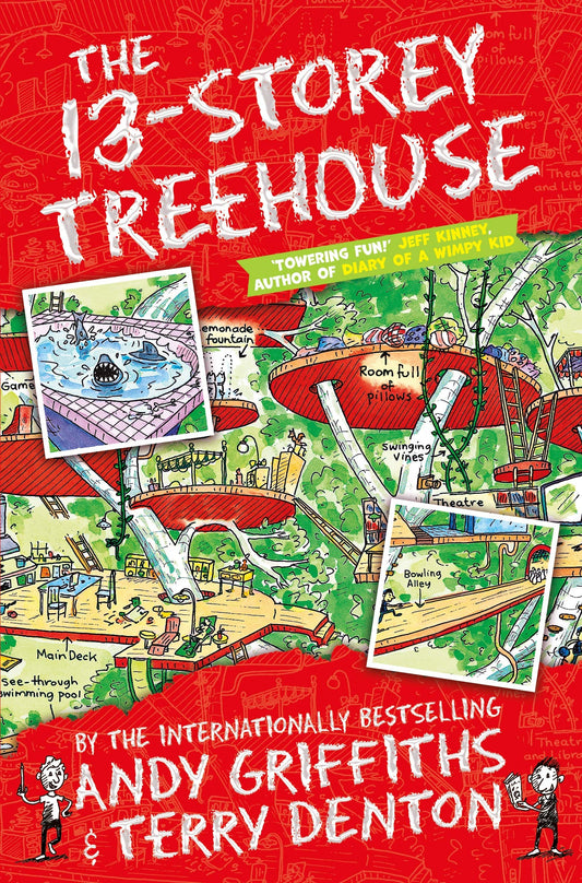 The 13-Storey Treehouse: The laugh-out-loud adventure, full of comic book style illustrations (The Treehouse 1) (The Treehouse Series)