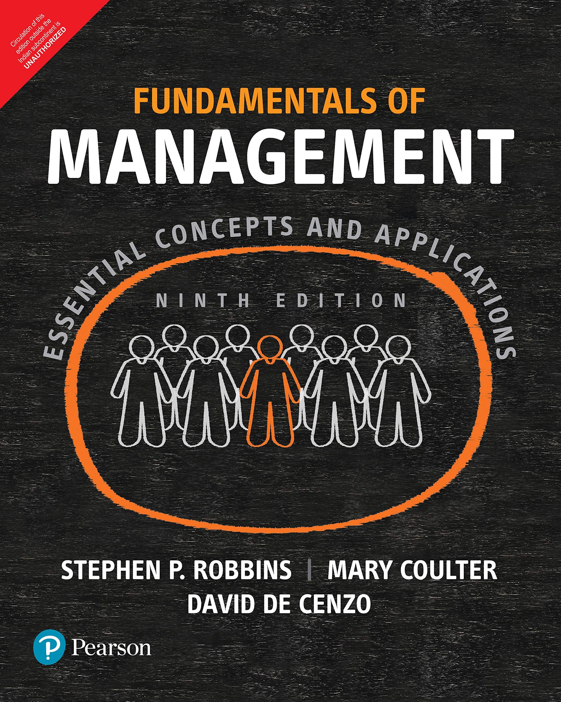 Fundamentals of Management 9ed by Robbins (Author) book cover