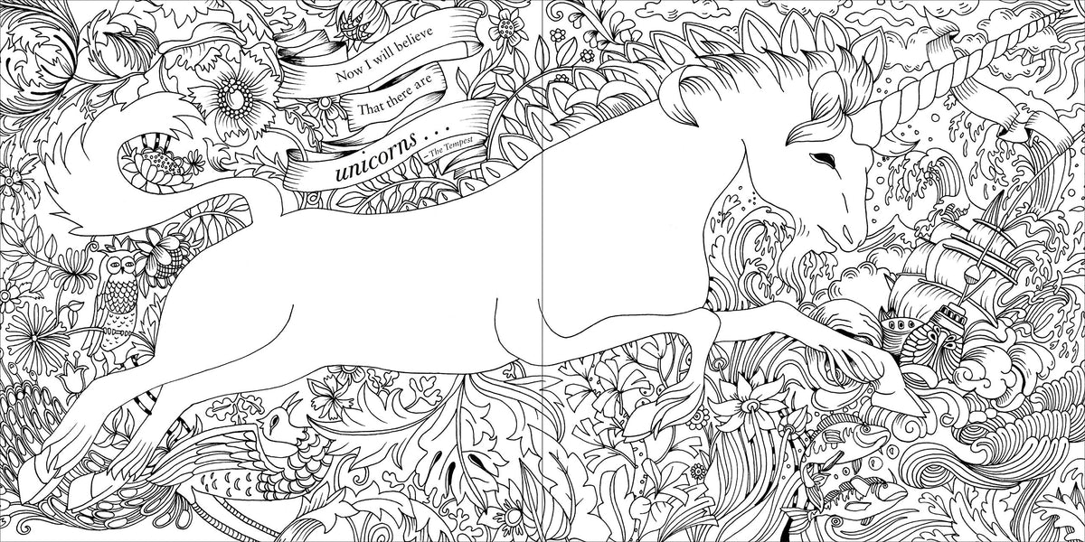 Escape to Shakespeare's World: A Colouring Book Adventure