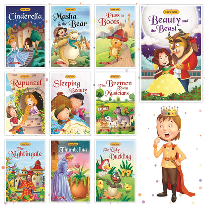 Set 40 Story Books| English Short Stories for 3+ | Cindrella,Rapunzel,Robinhood, Snow White,Pinocchio & Others