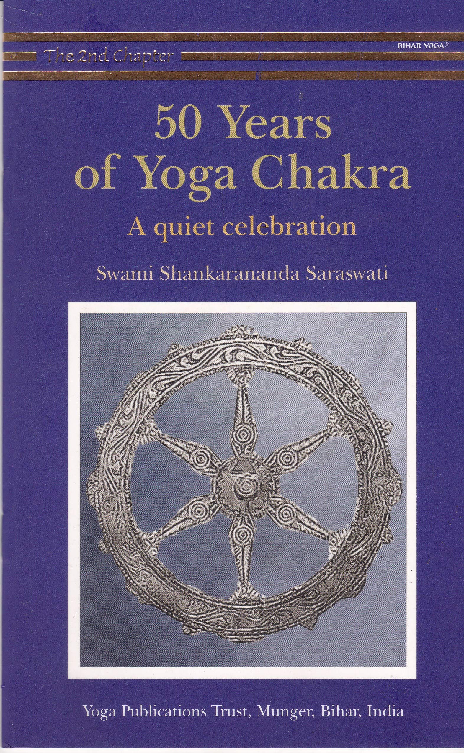 50 Years of Yoga Chakra book cover