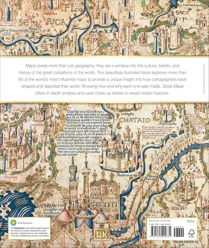 Great Maps: The World's Masterpieces Explored and Explained (DK History Changers)