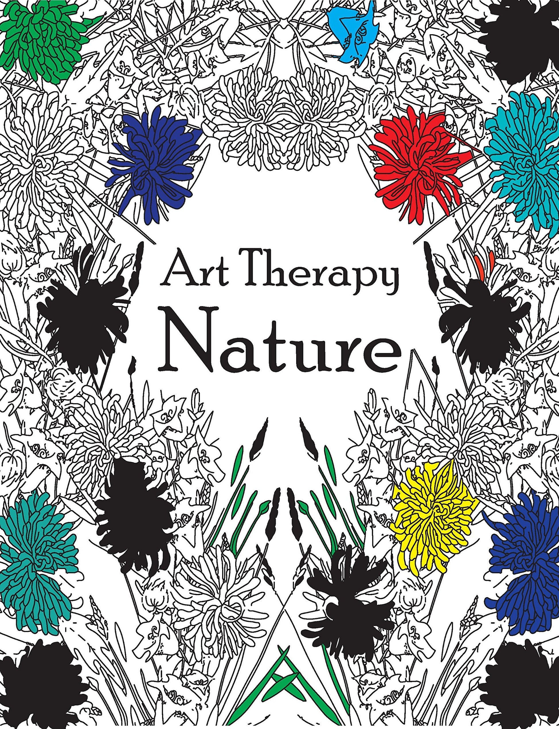 Art Therapy Nature book cover