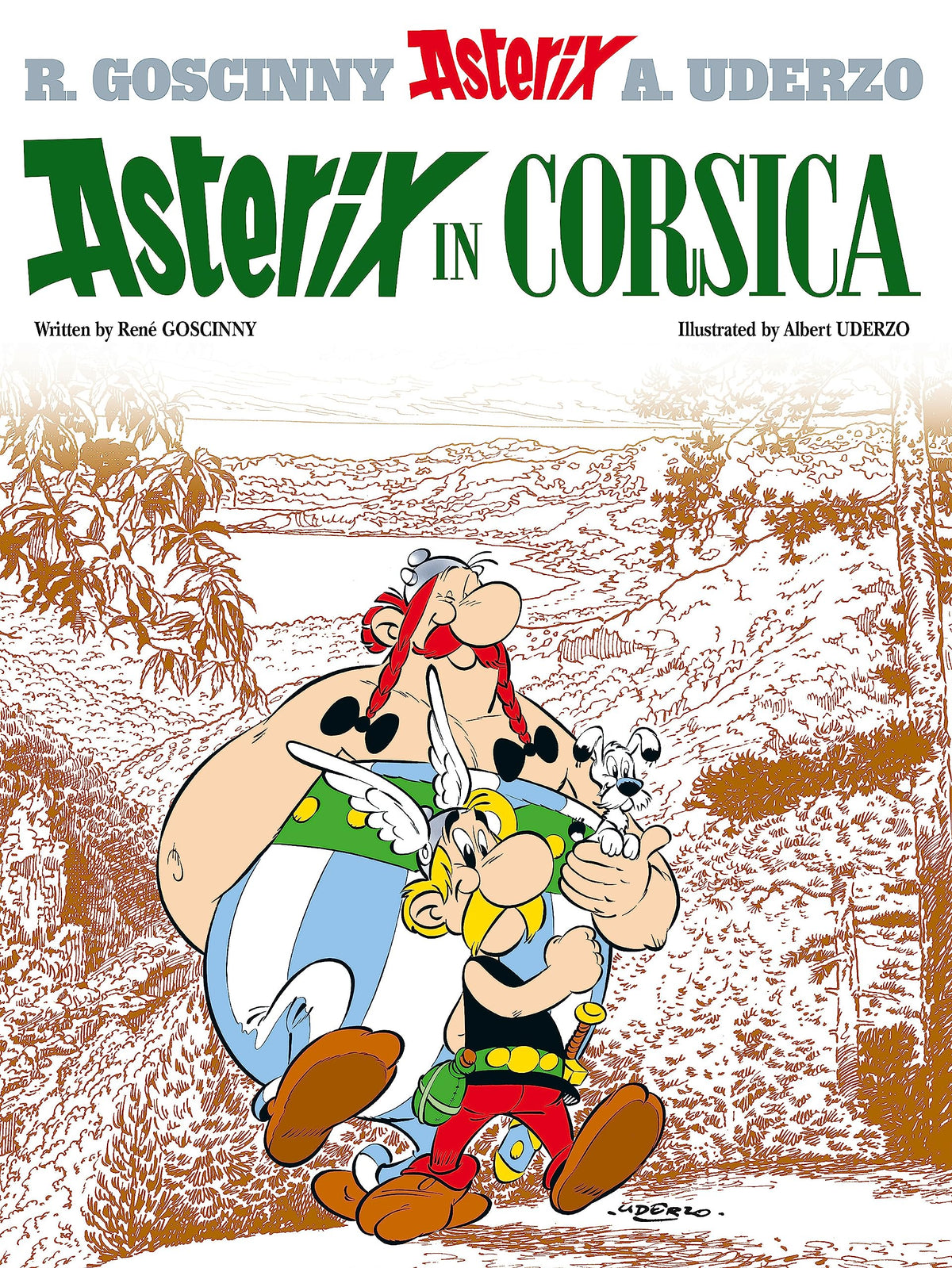 Asterix In Corsica 20 book cover