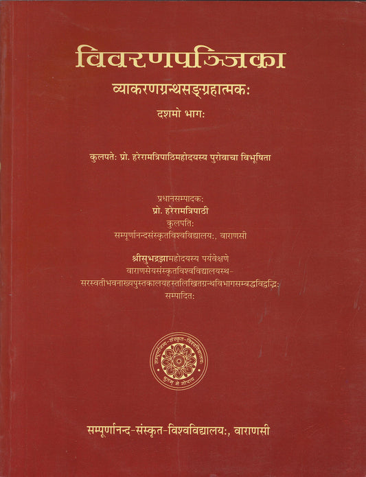 A Discriptive Catalogue of The Sanskrit Manuscripts Volume X  book cover