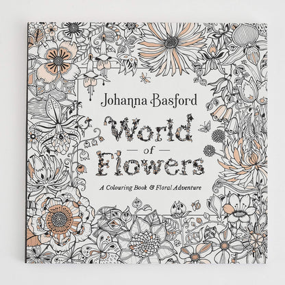 World of Flowers: A Colouring Book and Floral Adventure