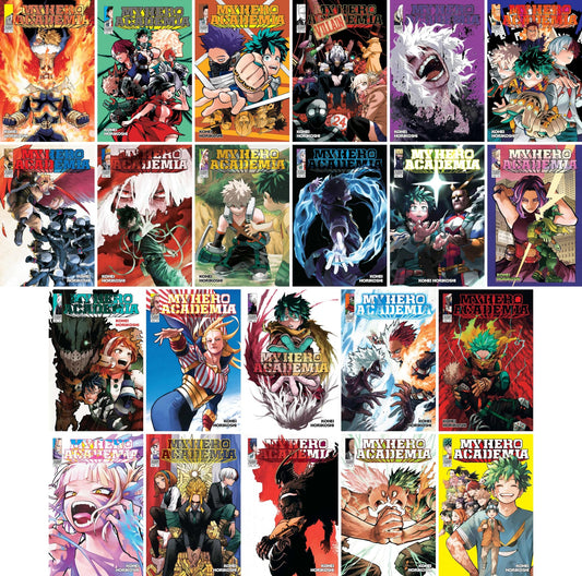 My Hero Academia Manga Set, Volumes 21-42