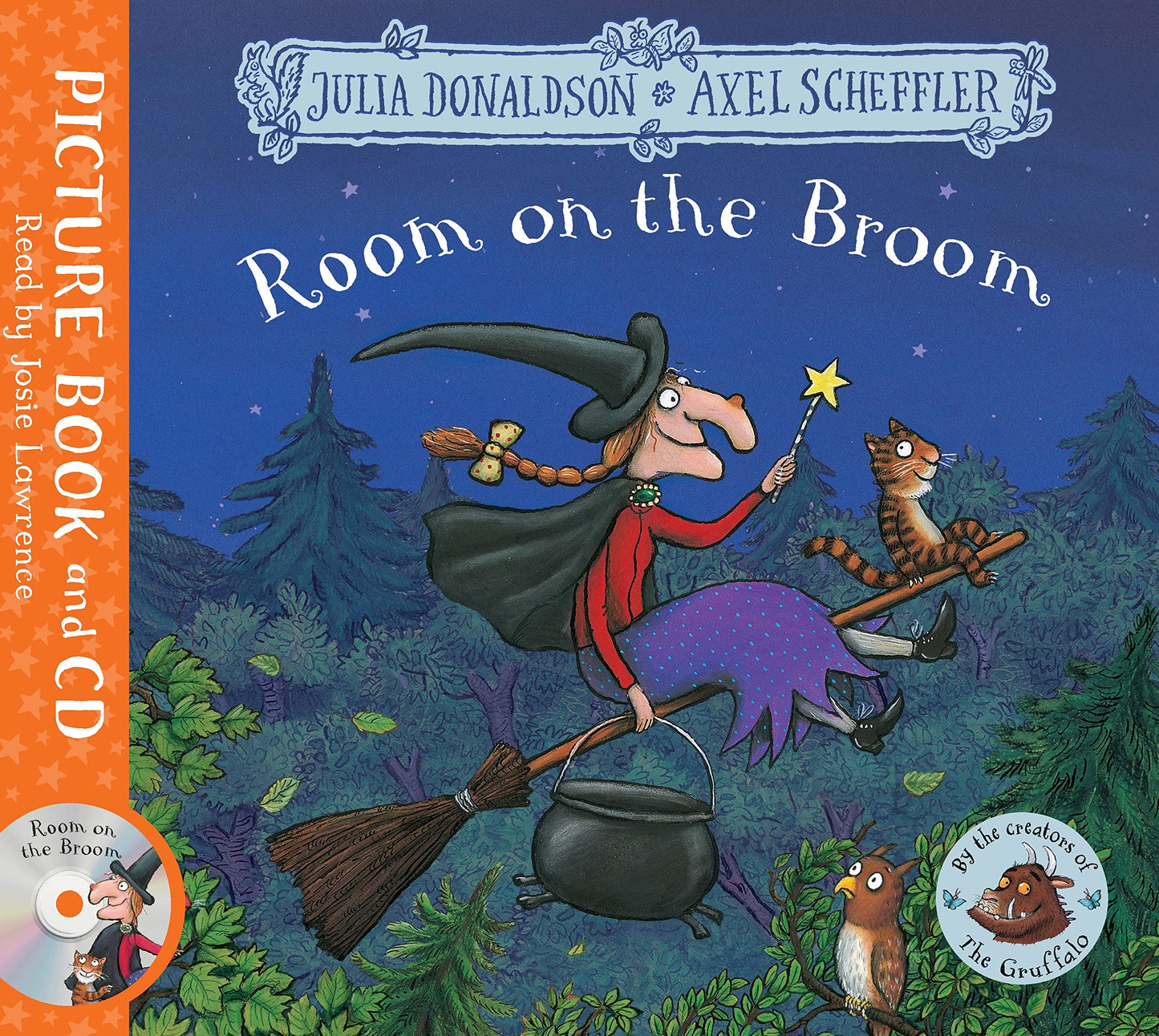 Room on the Broom Book and CD Pack book cover