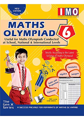 International Maths Olympiad – Class 6(with Cd) by PRASOON KUMAR (Author) book cover