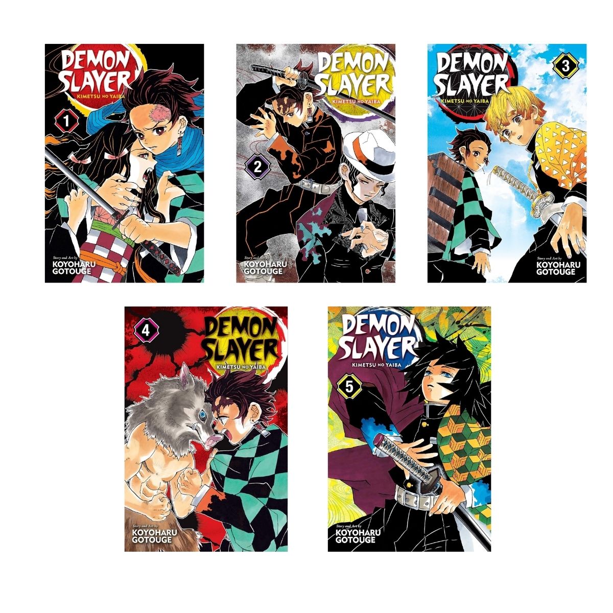 Demon Slayer Manga Series Collection Box Sets by Koyoharu Gotouge