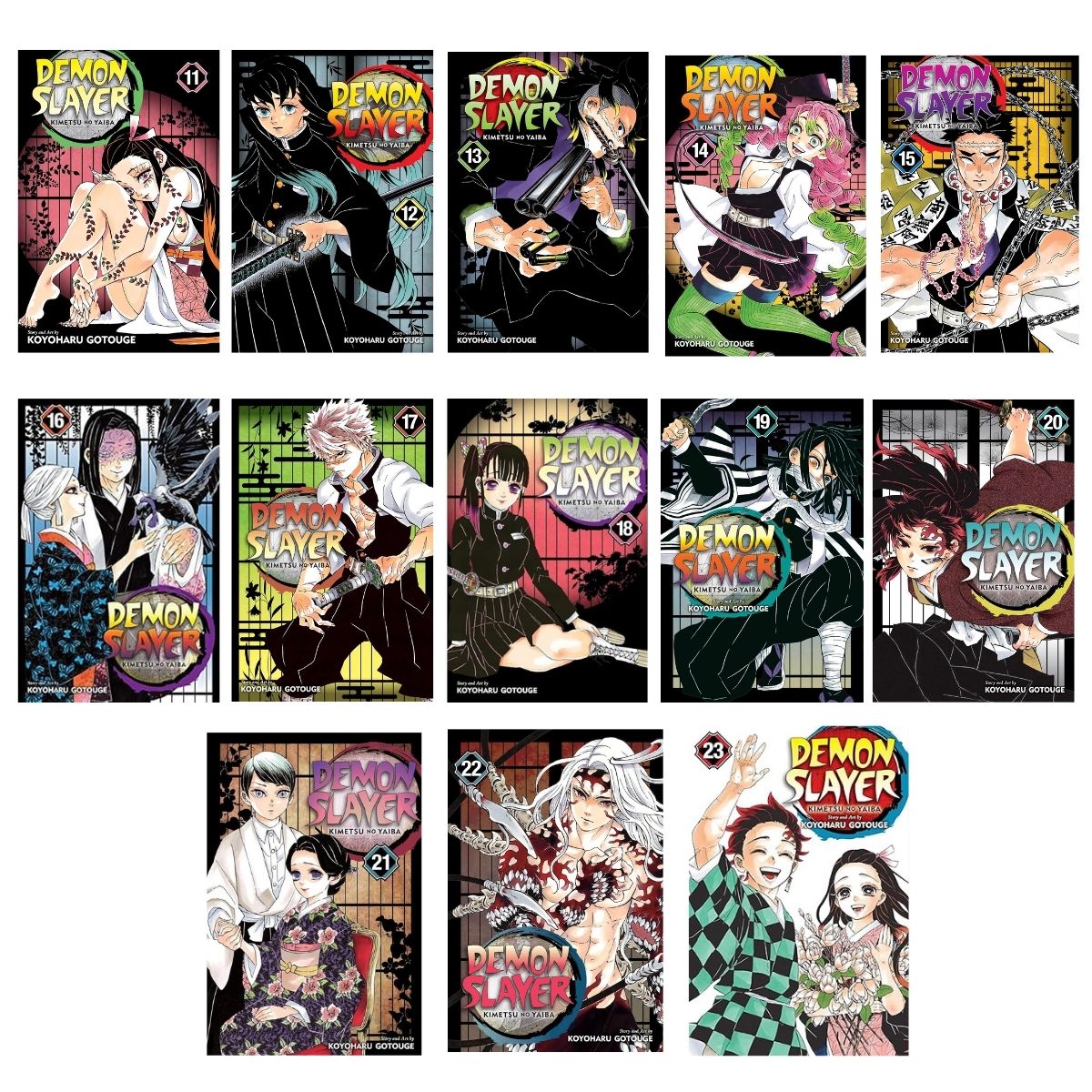 Demon Slayer Manga Series Collection Box Sets by Koyoharu Gotouge
