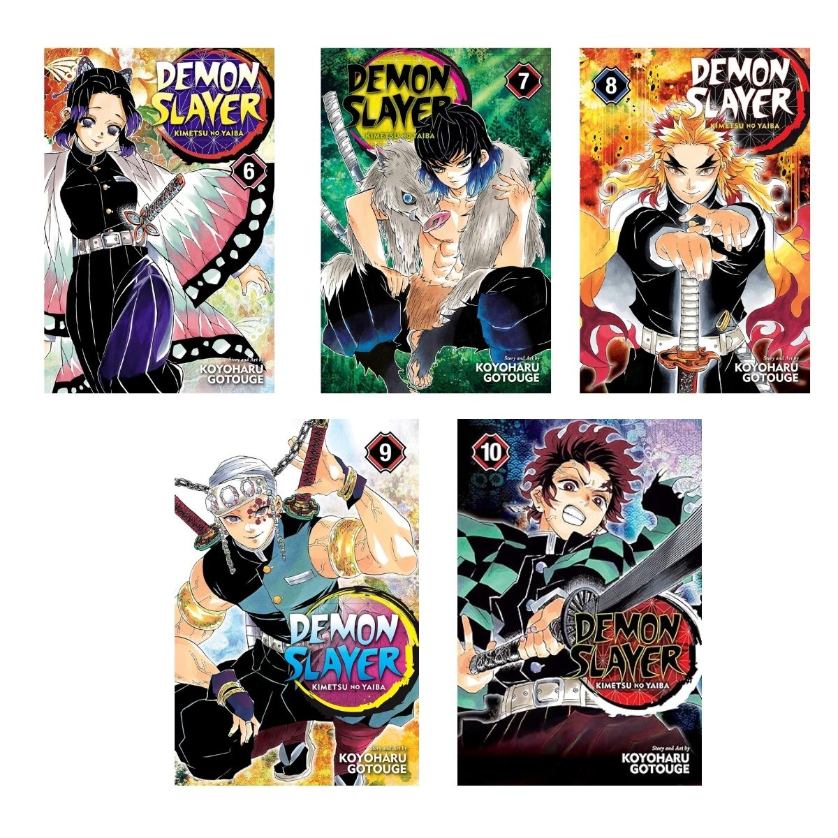 Demon Slayer Manga Series Collection Box Sets by Koyoharu Gotouge