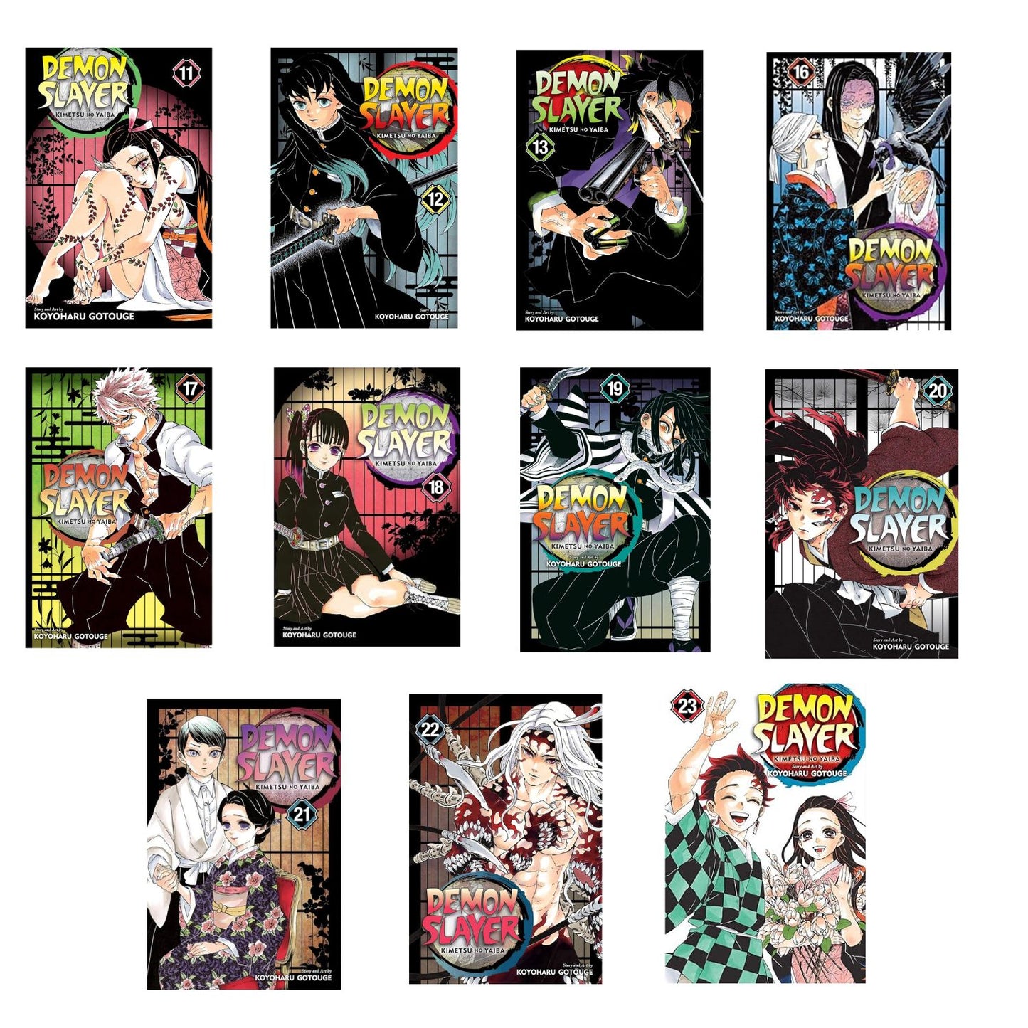 Demon Slayer Manga Series Collection Box Sets by Koyoharu Gotouge