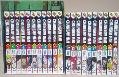 Chainsaw Man Complete Collection (Vol. 1-20 + Buddy Stories), Manga Series Set by Tatsuki Fujimoto (21 Books)
