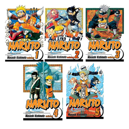 Naruto Manga Series Collection Box Sets by Masashi Kishimoto