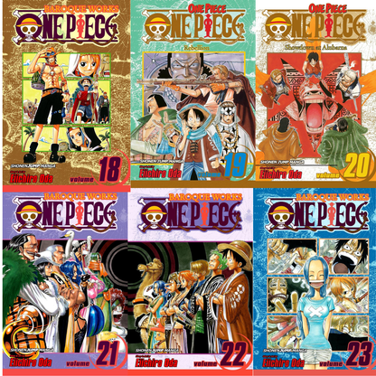 One Piece Box Set: East Blue and Baroque Works, Volumes 1-23