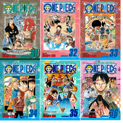 One Piece Box Set 2: Skypiea and Water Seven: Volumes 24-46 with Premium
