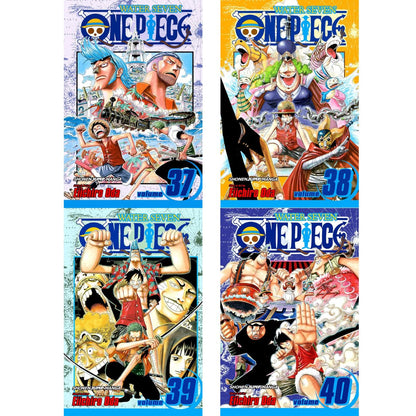 One Piece Box Set 2: Skypiea and Water Seven: Volumes 24-46 with Premium